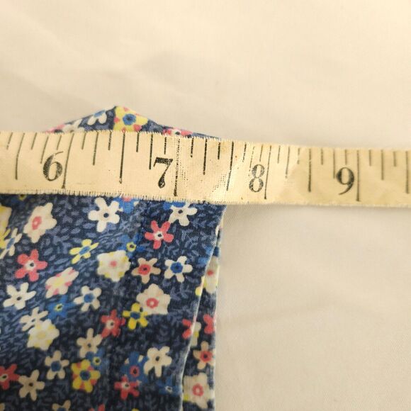 J Crew Mens Small Blue Flex Washed Floral Button Down Up Shirt - Picture 7 of 8